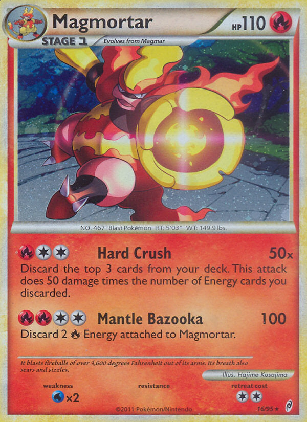Call of Legends Holo Magmortar #16/95